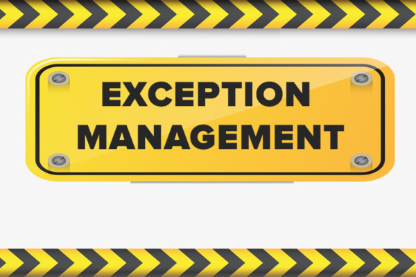 Exception management