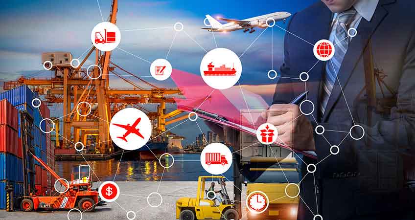 Supply chain representation of 20Cube International Freight Forwarding